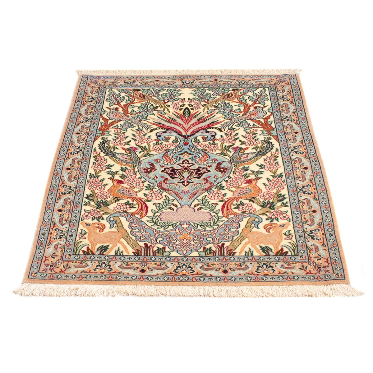 Tappeto Persero - Isfahan - Premio - 105 x 73 cm - multicolore