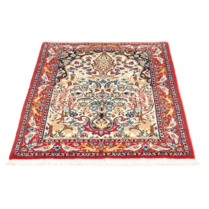 Tappeto Persero - Isfahan - Premio - 100 x 75 cm - crema