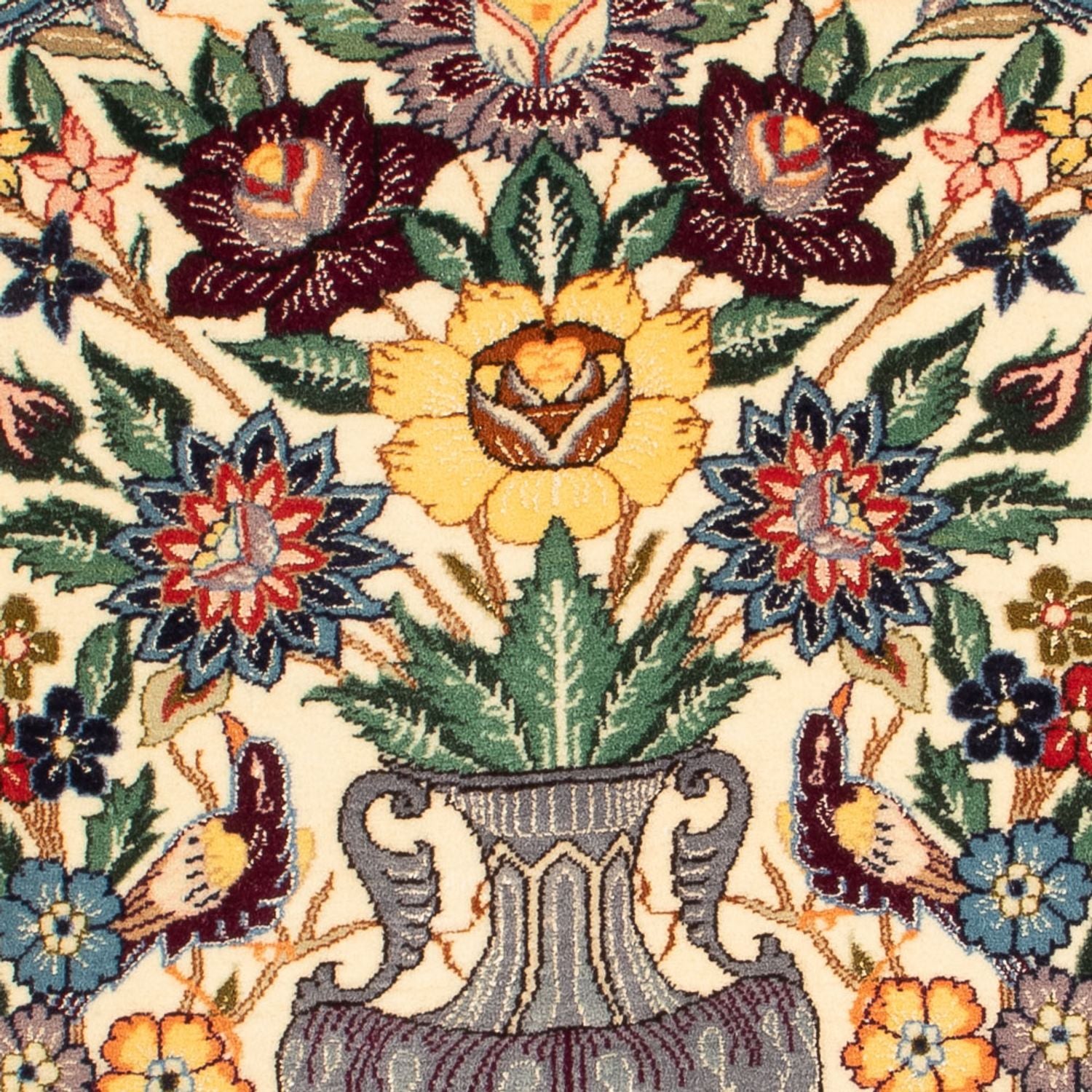 Tappeto Persero - Isfahan - Premio - 97 x 70 cm - crema