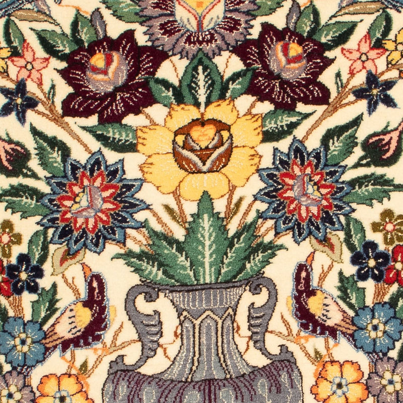 Tappeto Persero - Isfahan - Premio - 97 x 70 cm - crema
