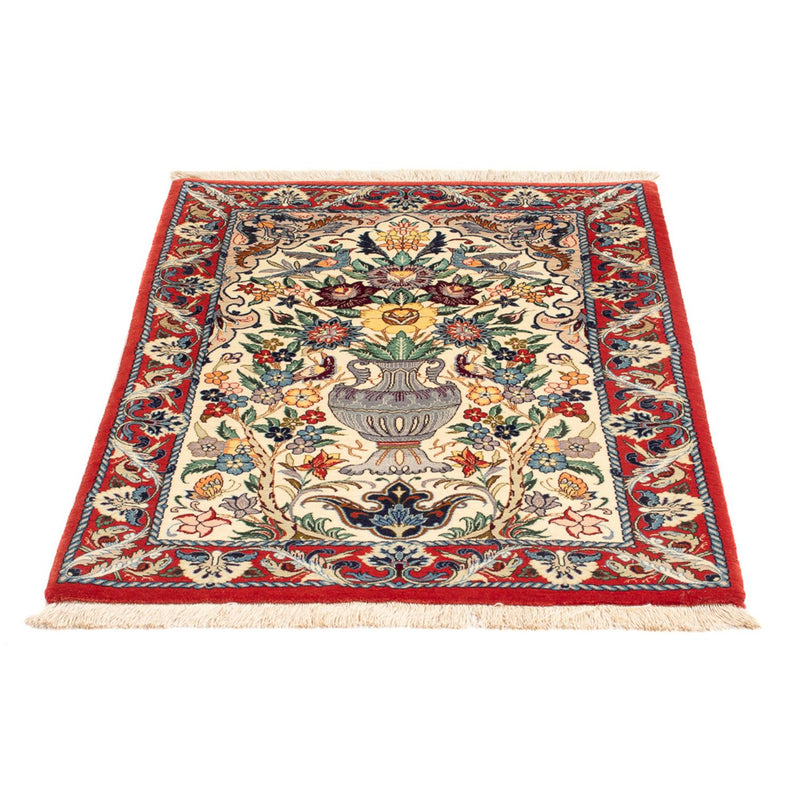 Tappeto Persero - Isfahan - Premio - 97 x 70 cm - crema