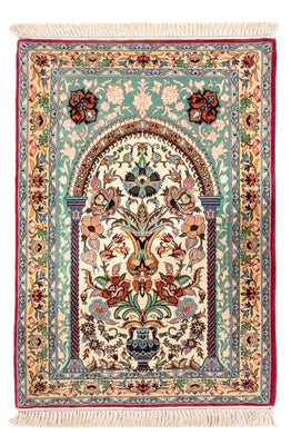 Tappeto Persero - Isfahan - Premio - 103 x 70 cm - verde