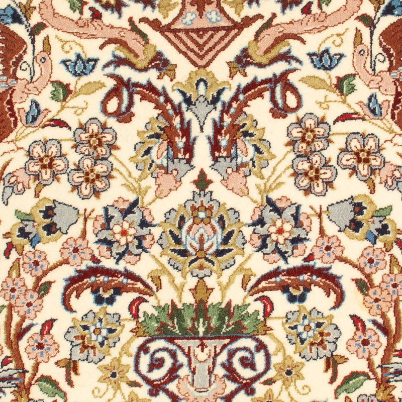 Tappeto Persero - Isfahan - Premio - 110 x 74 cm - crema
