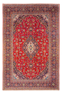 Tappeto Persero - Keshan - 338 x 230 cm - rosso