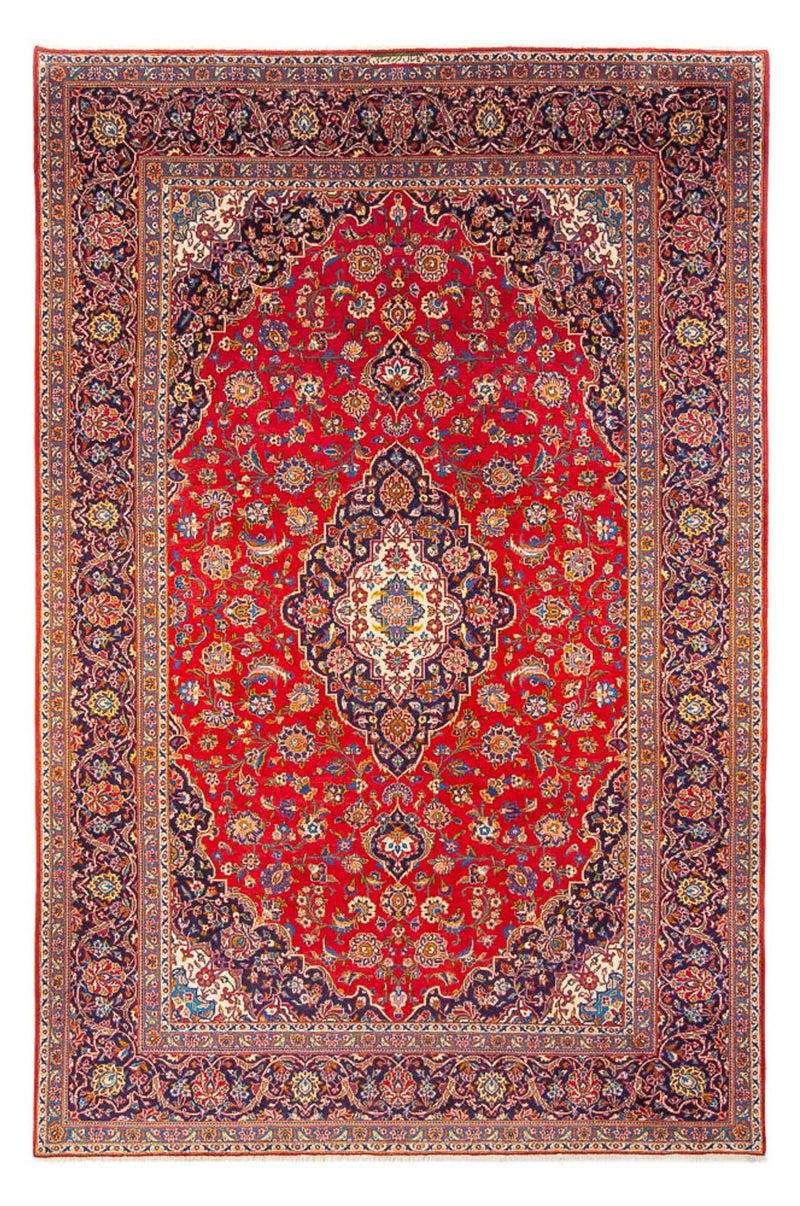 Tappeto Persero - Keshan - 338 x 230 cm - rosso