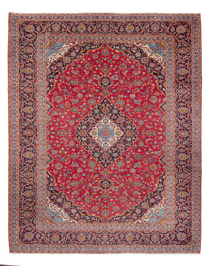 Tappeto Persero - Keshan - 397 x 300 cm - rosso