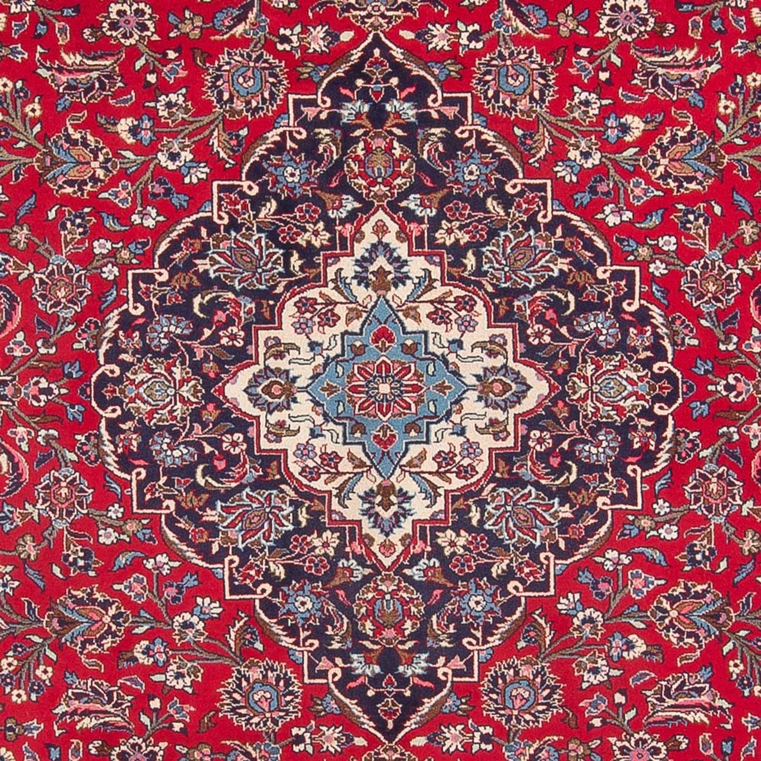 Tappeto Persero - Keshan - 394 x 292 cm - rosso