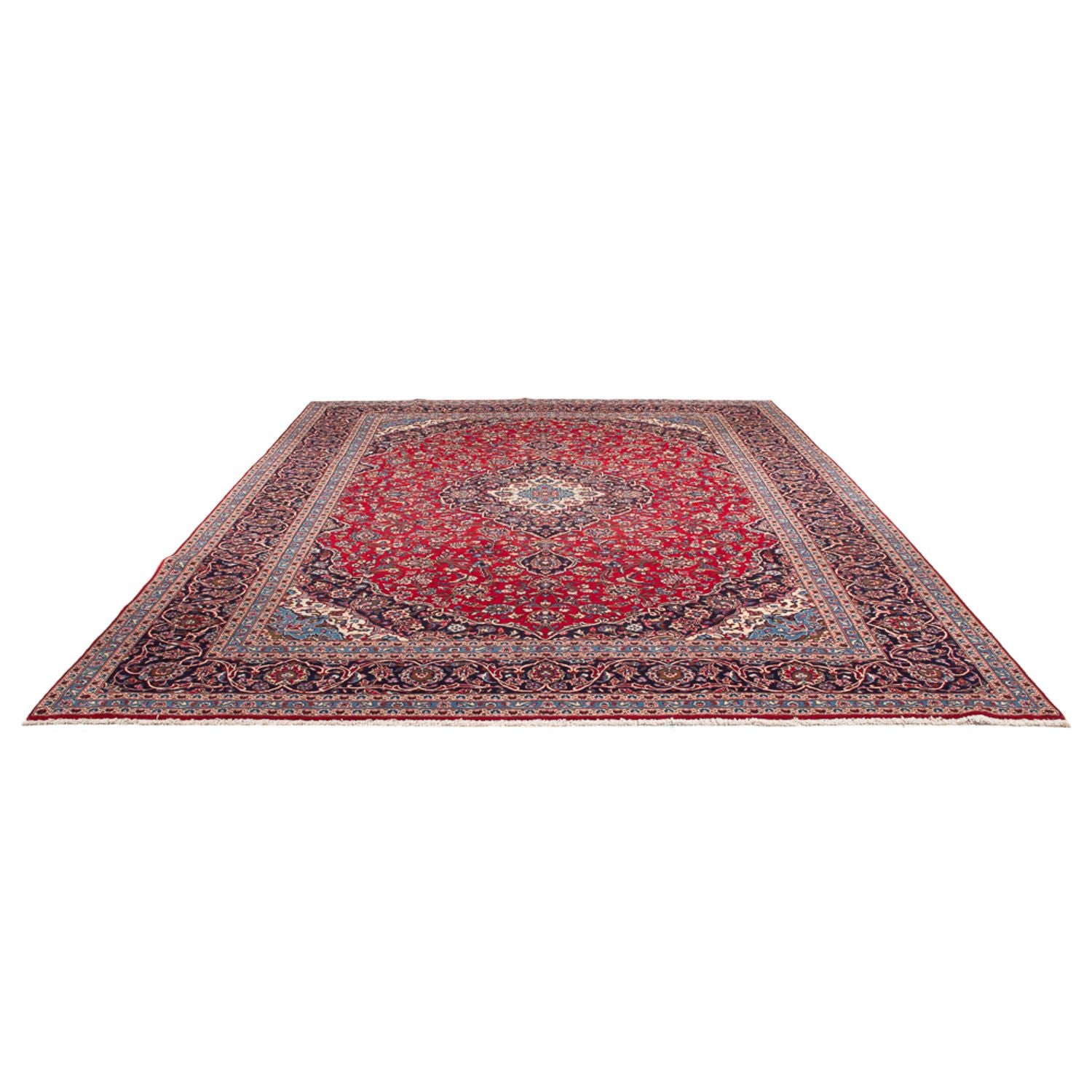 Tappeto Persero - Keshan - 394 x 292 cm - rosso