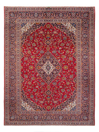 Tappeto Persero - Keshan - 406 x 296 cm - rosso