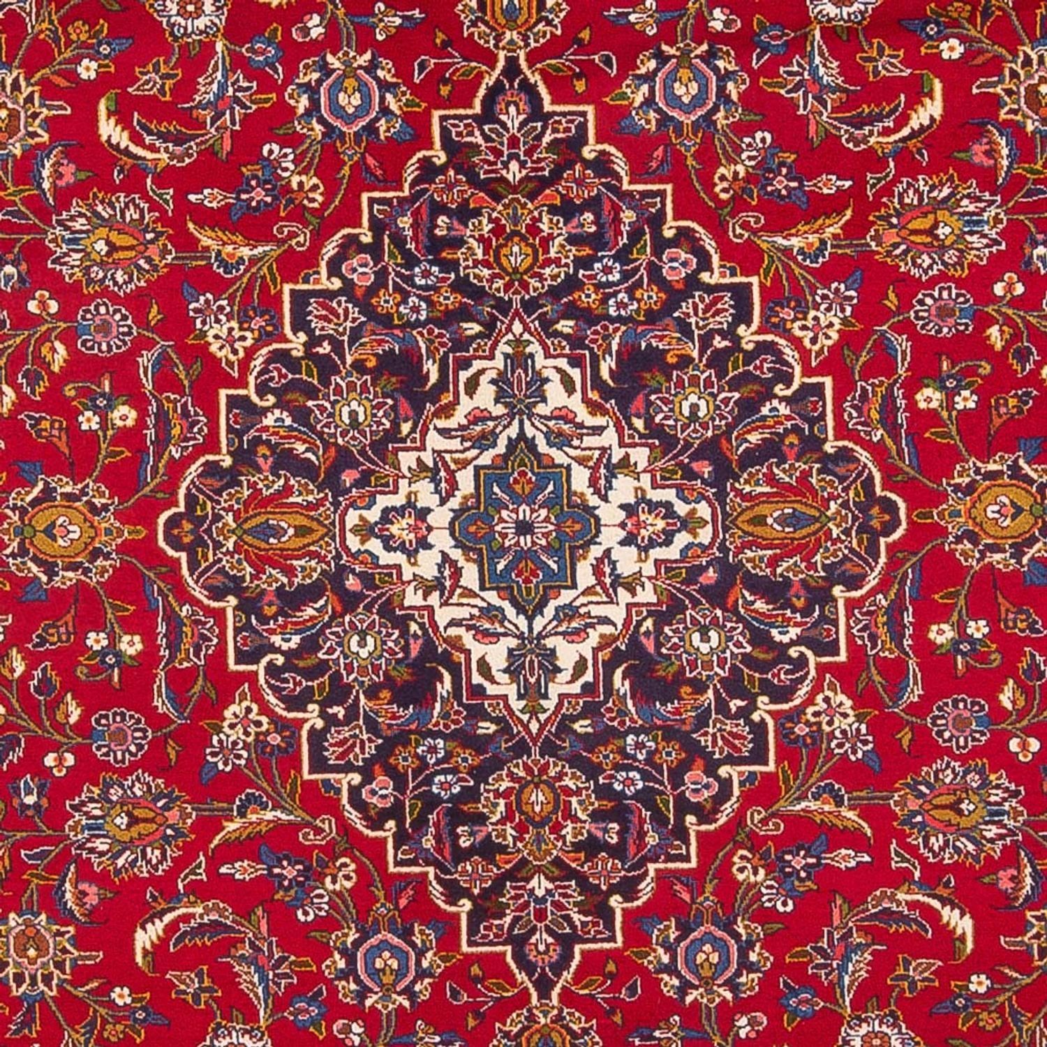 Tappeto Persero - Keshan - 406 x 296 cm - rosso