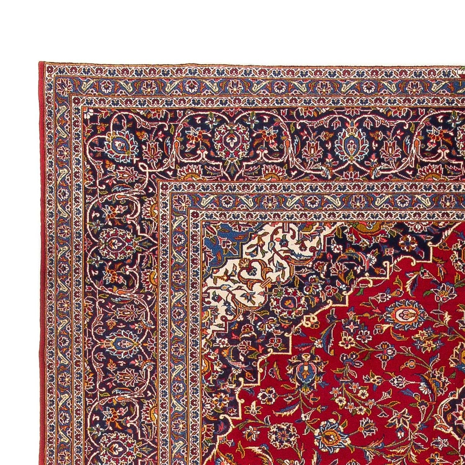Tappeto Persero - Keshan - 406 x 296 cm - rosso
