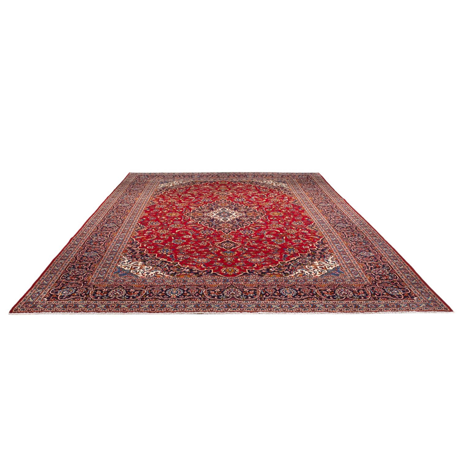Tappeto Persero - Keshan - 406 x 296 cm - rosso