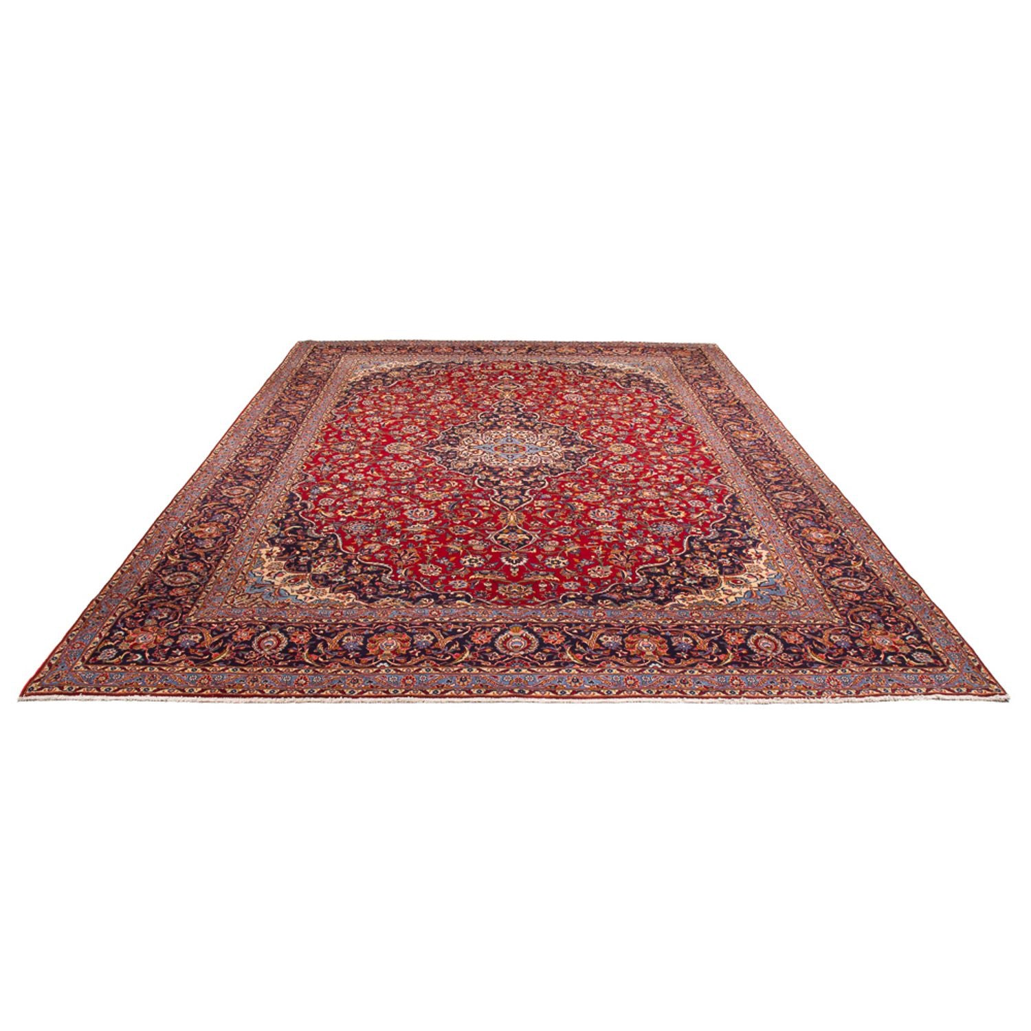 Tappeto Persero - Keshan - 417 x 300 cm - rosso