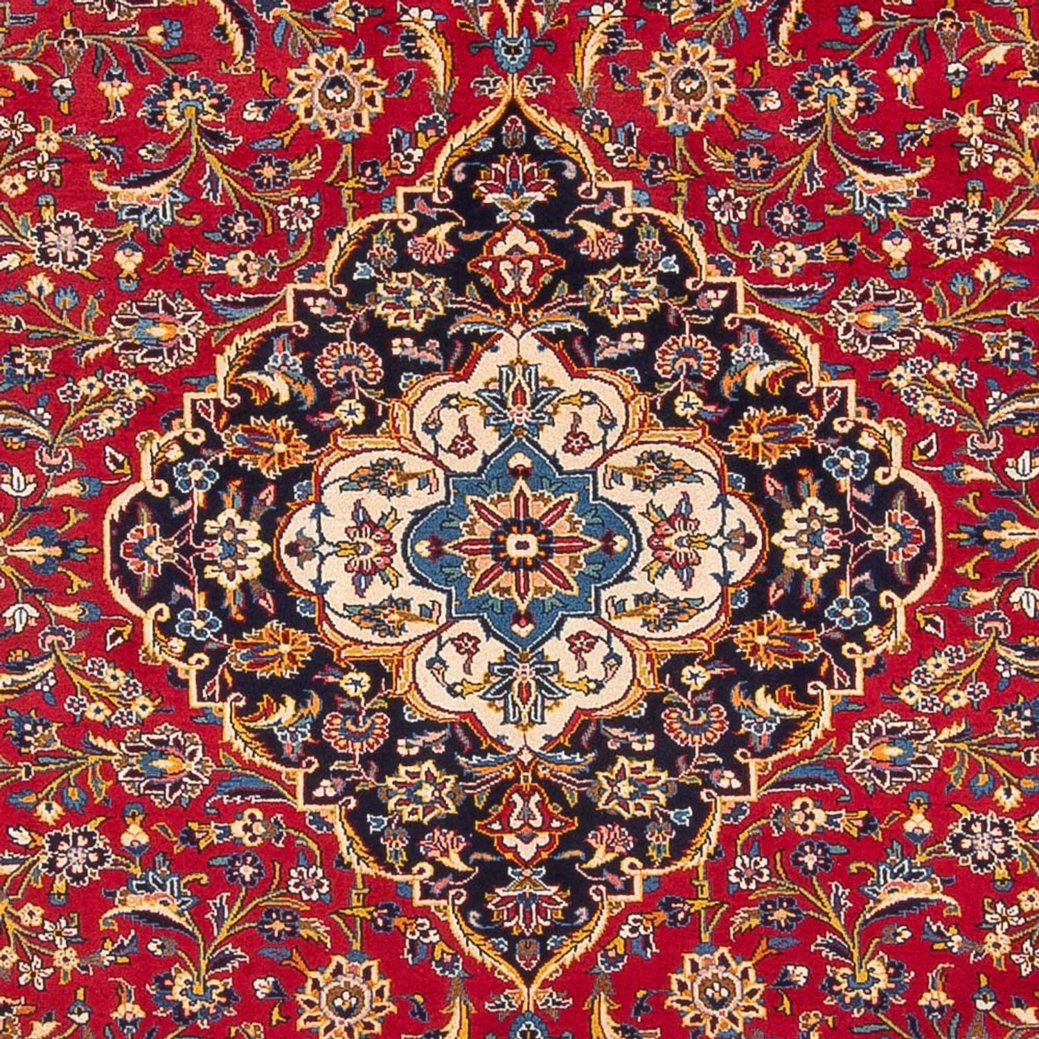 Tappeto Persero - Keshan - 390 x 297 cm - rosso