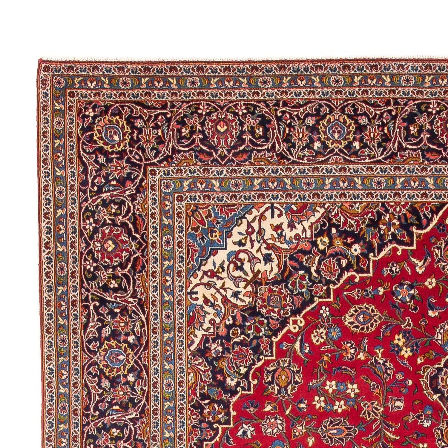 Tappeto Persero - Keshan - 397 x 291 cm - rosso