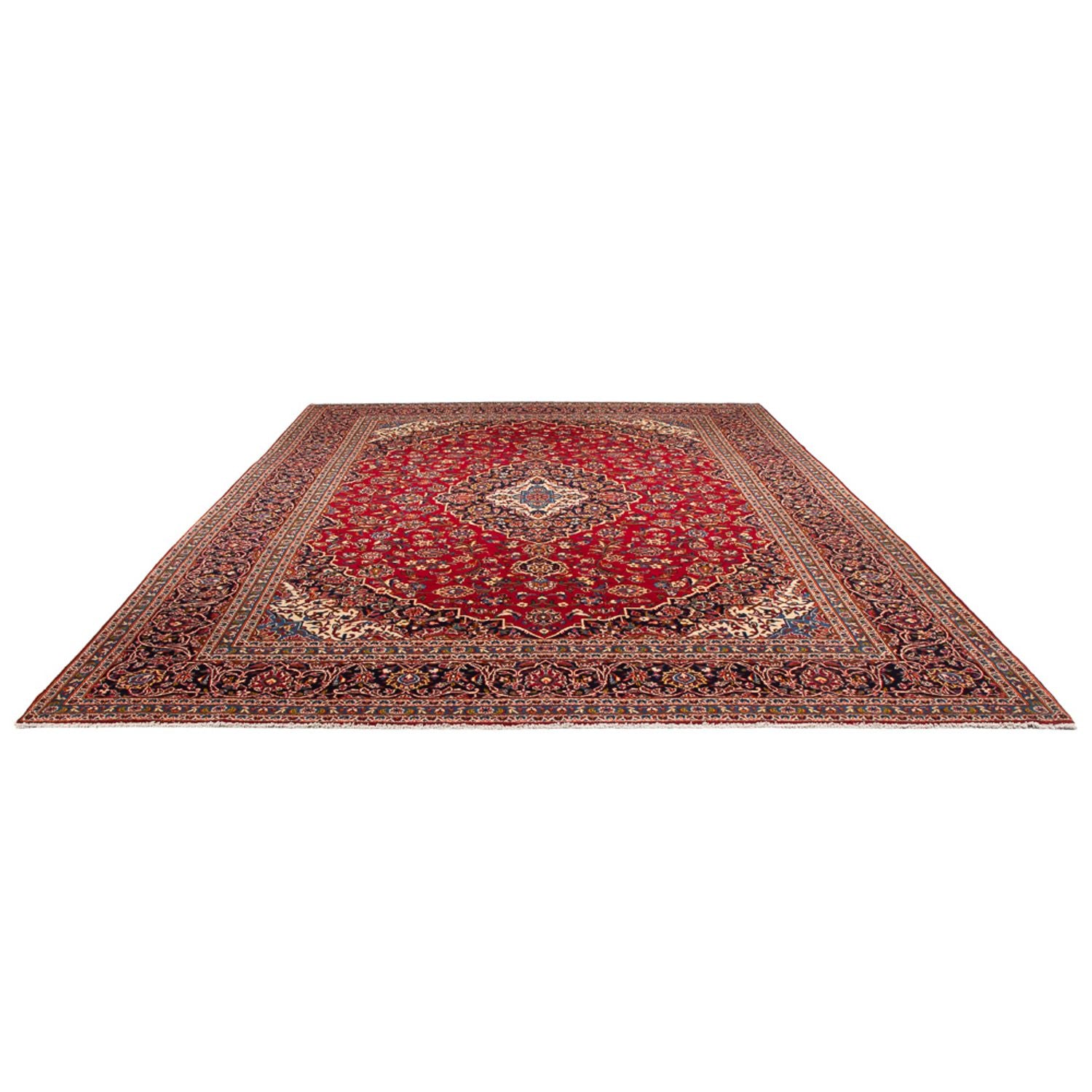 Tappeto Persero - Keshan - 397 x 291 cm - rosso