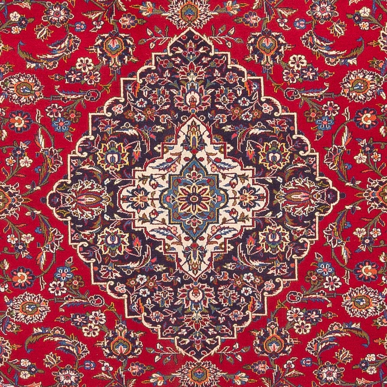 Tappeto Persero - Keshan - 388 x 297 cm - rosso