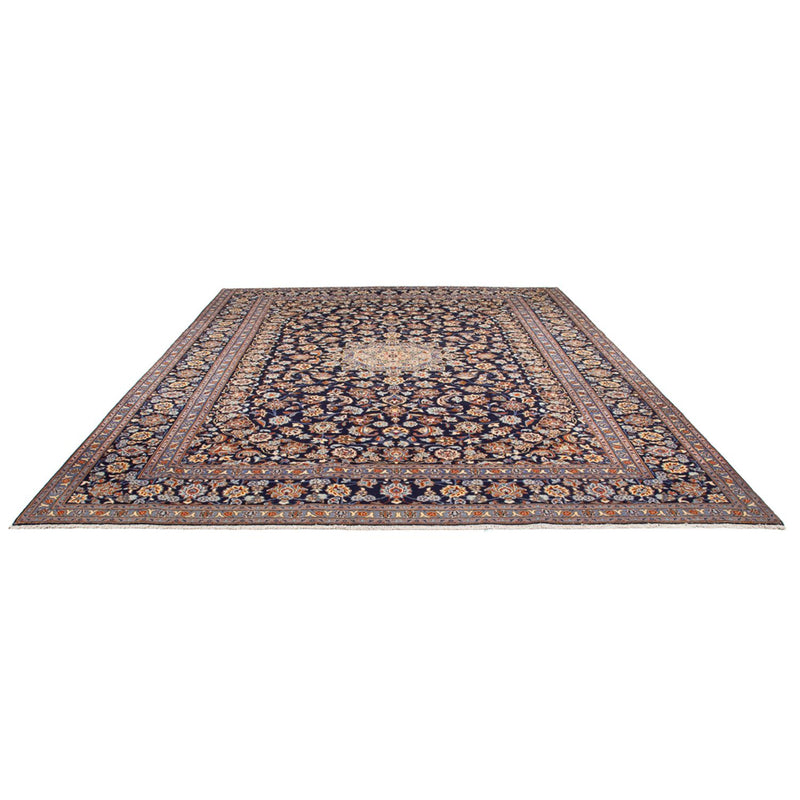 Tappeto Persero - Keshan - 395 x 292 cm - blu scuro