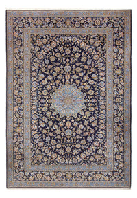 Tappeto Persero - Keshan - 390 x 266 cm - blu scuro