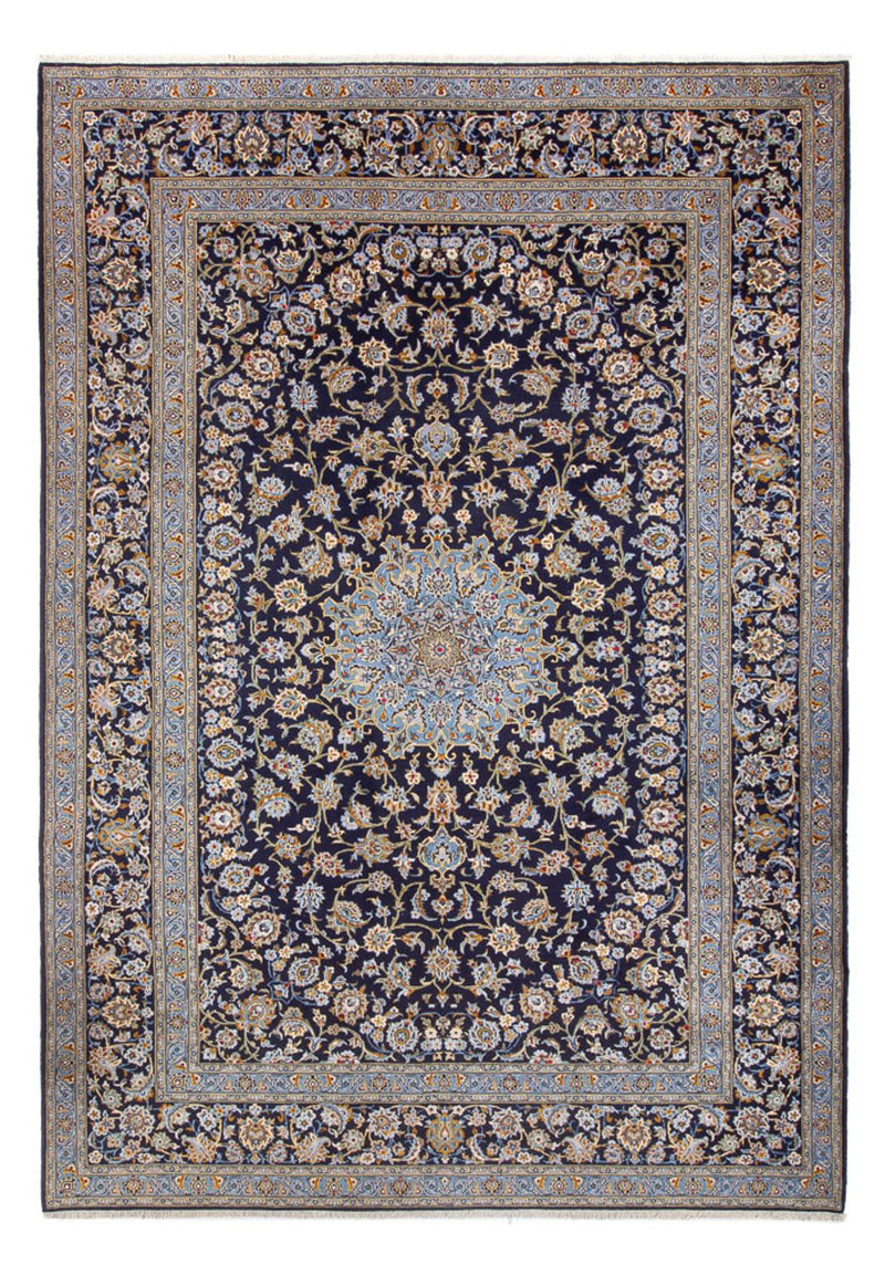 Tappeto Persero - Keshan - 390 x 266 cm - blu scuro