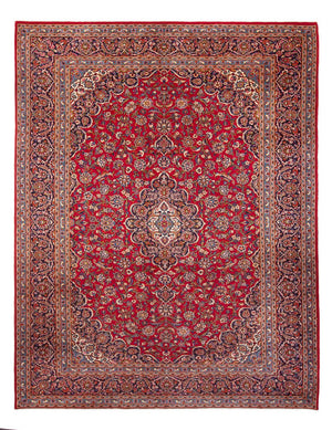 Tappeto Persero - Keshan - 394 x 295 cm - rosso