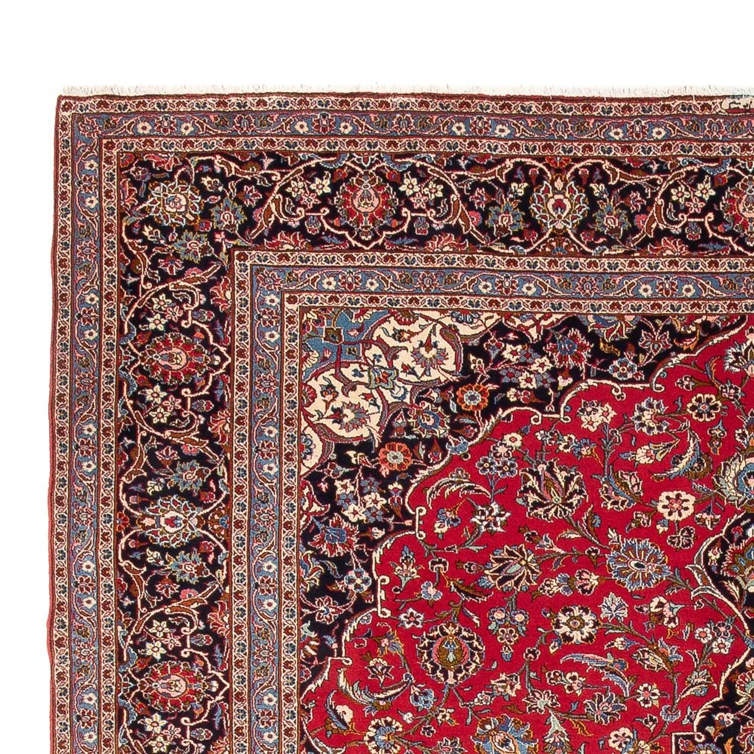 Tappeto Persero - Keshan - 397 x 312 cm - rosso