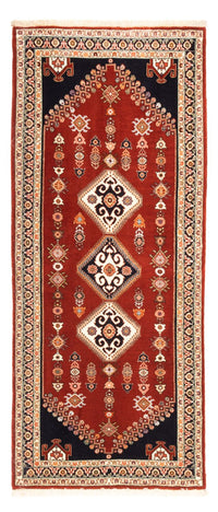 Tappeto corsia Tappeto Gabbeh - Kashkuli Persero - 198 x 86 cm - rosso