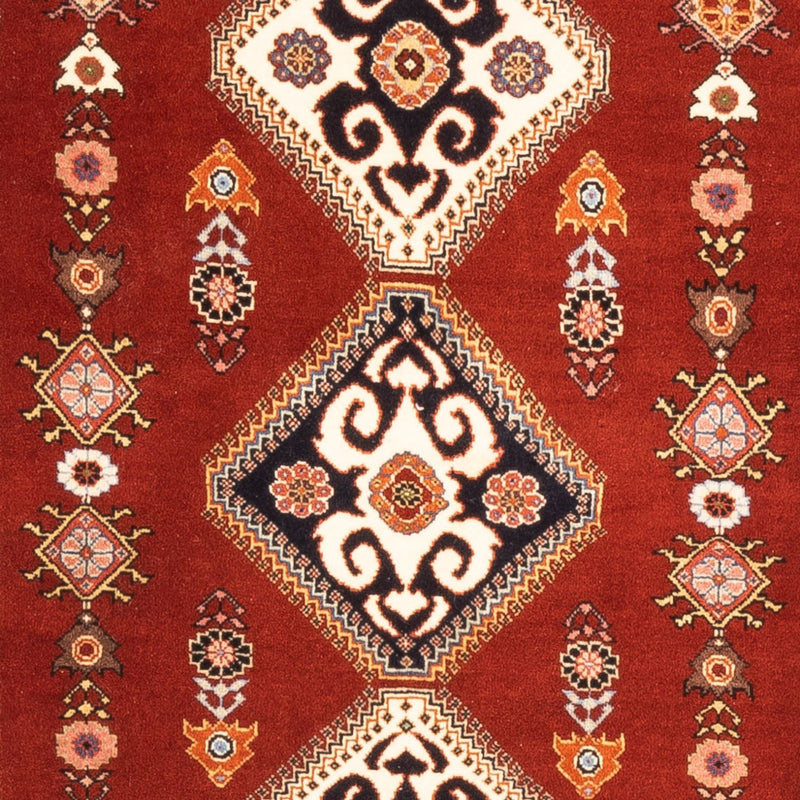 Tappeto corsia Tappeto Gabbeh - Kashkuli Persero - 198 x 86 cm - rosso