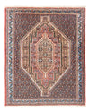 Senneh Tappeto 77x105cm - Tappeto persiano - Rettangolo / Beige scuro / 77 x 105 cm Rettangolo