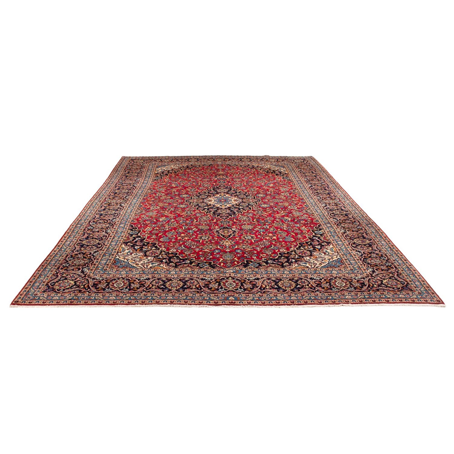 Tappeto Persero - Keshan - 400 x 292 cm - rosso