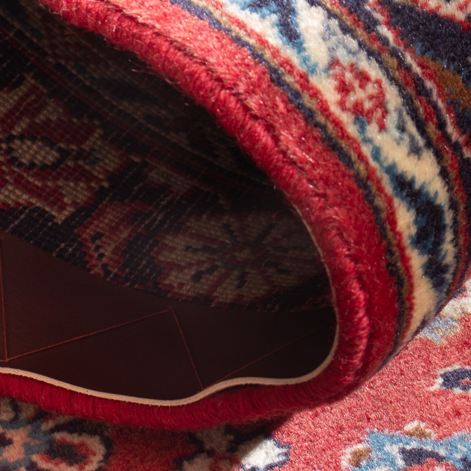 Tappeto Persero - Keshan - 140 x 68 cm - rosso