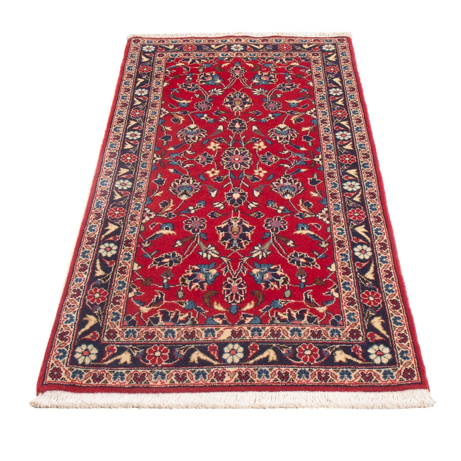 Tappeto corsia Tappeto Persero - Keshan - 155 x 70 cm - rosso