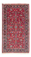 Kashan Tappeto 70x130cm - Tappeto persiano - Rettangolo / Rosso / 70 x 130 cm Rettangolo
