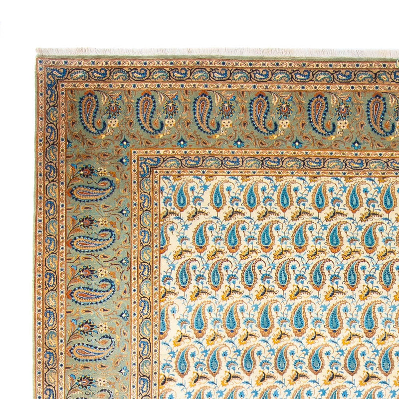Tappeto Persero - Keshan - 350 x 270 cm - verde chiaro
