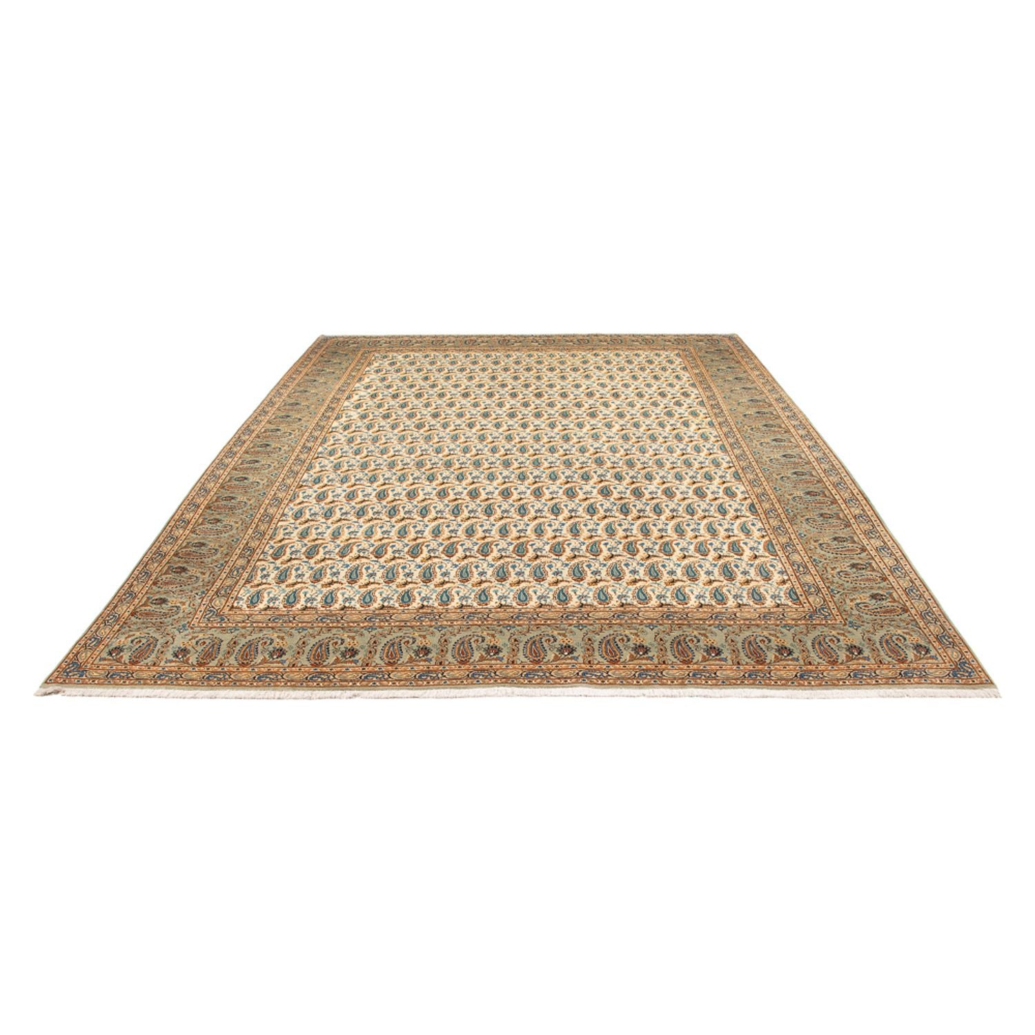 Tappeto Persero - Keshan - 350 x 270 cm - verde chiaro