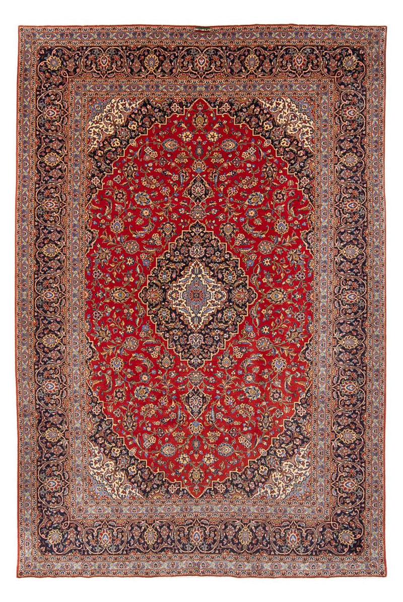 Tappeto Persero - Keshan - 336 x 234 cm - rosso