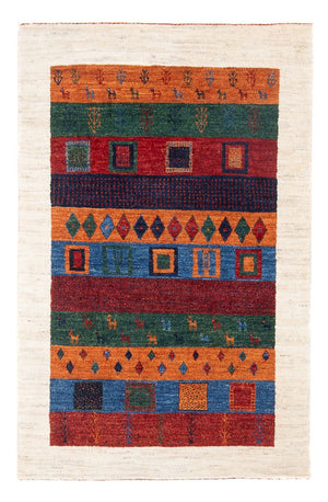 Tappeto Gabbeh - Loribaft Persero - 129 x 83 cm - multicolore