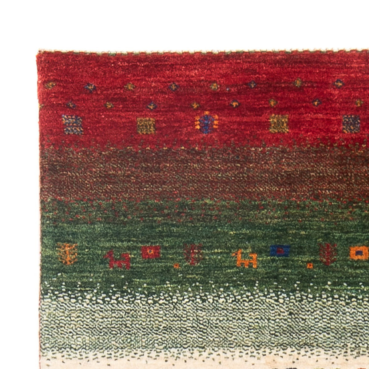 Tappeto Gabbeh - Loribaft Persero - 131 x 82 cm - multicolore
