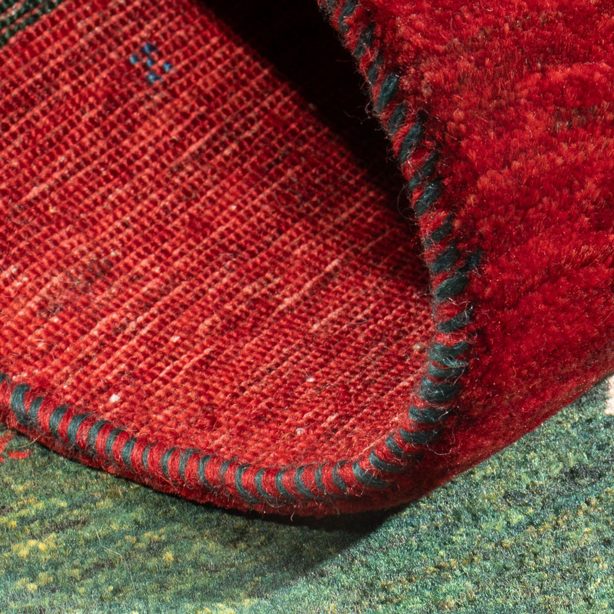 Tappeto Gabbeh - Loribaft Persero - 126 x 82 cm - multicolore