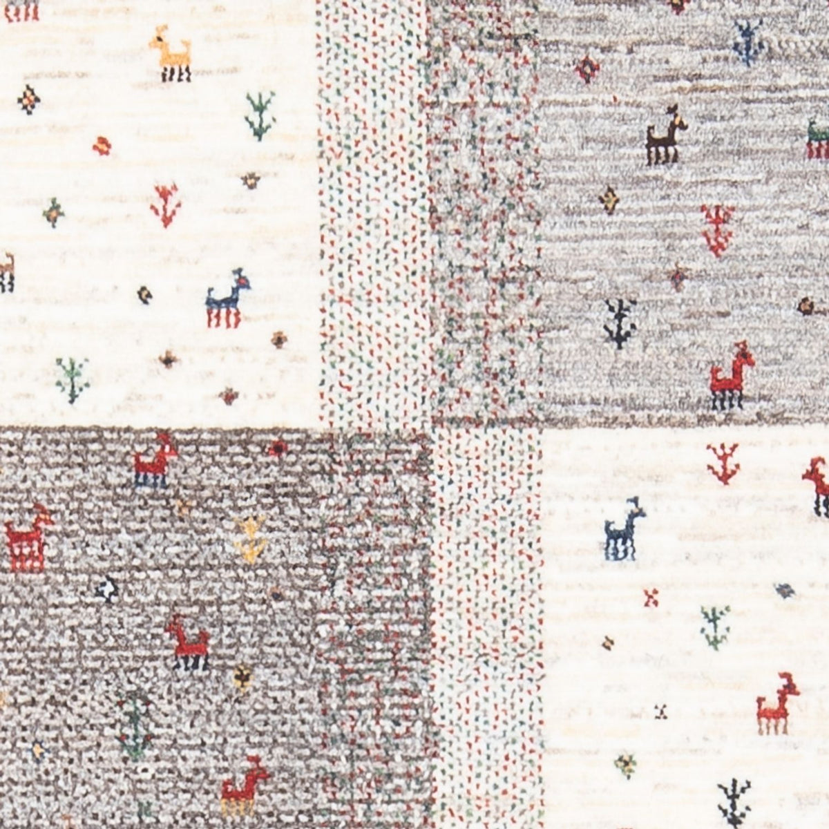 Tappeto Gabbeh - Loribaft Persero - 128 x 86 cm - multicolore