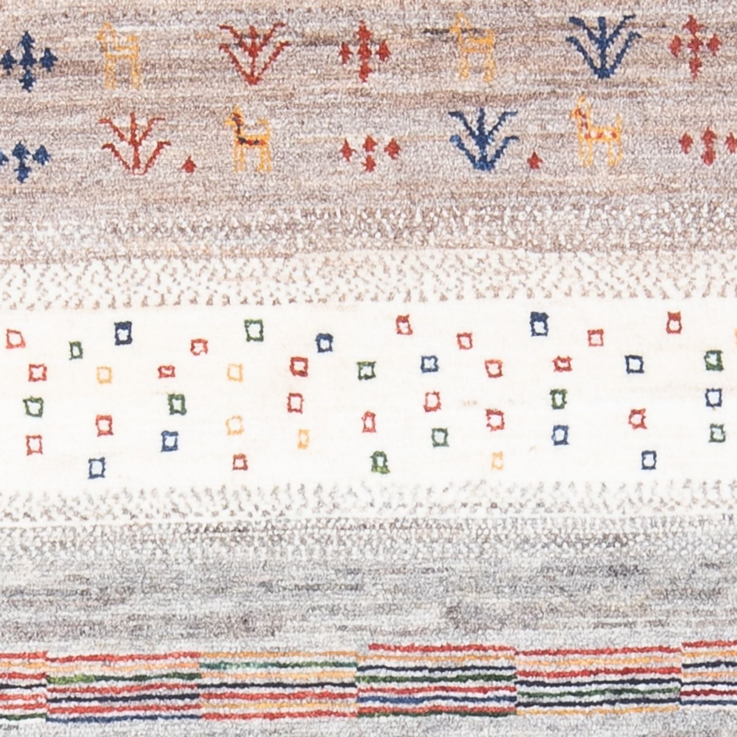 Tappeto Gabbeh - Loribaft Persero - 142 x 82 cm - multicolore
