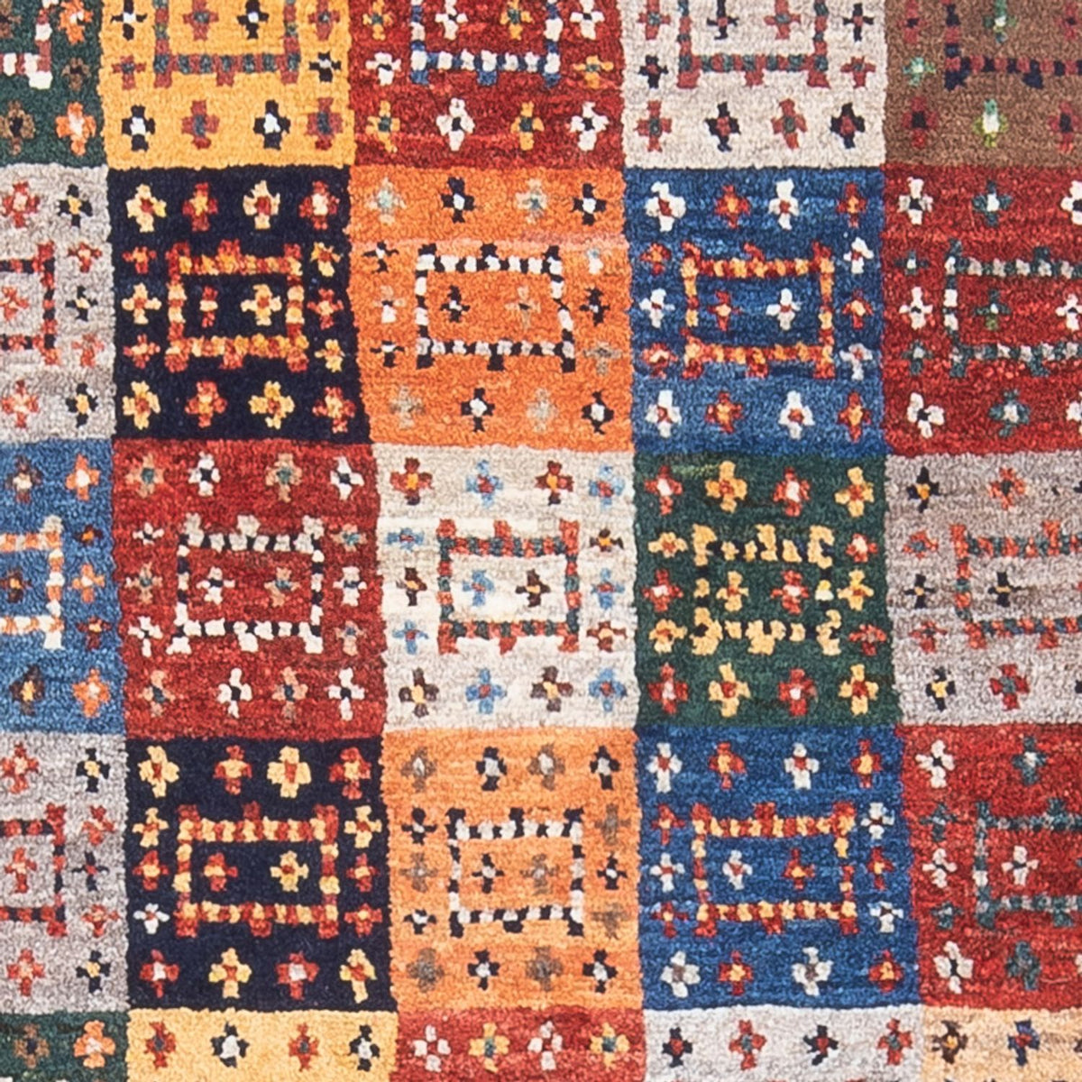 Tappeto Gabbeh - Loribaft Persero - 136 x 85 cm - multicolore