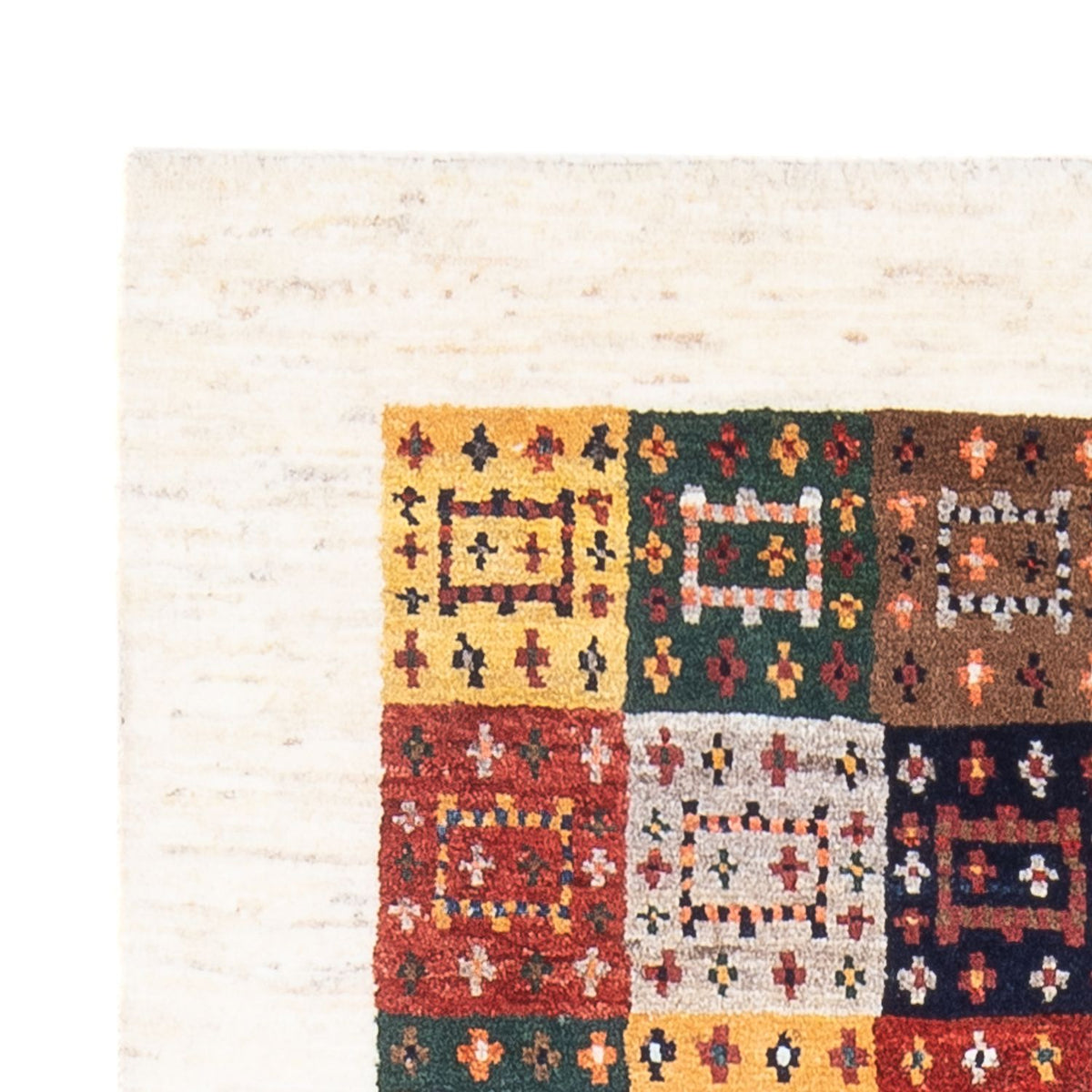 Tappeto Gabbeh - Loribaft Persero - 136 x 85 cm - multicolore