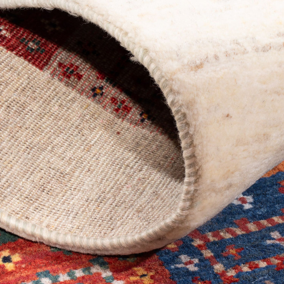 Tappeto Gabbeh - Loribaft Persero - 136 x 85 cm - multicolore