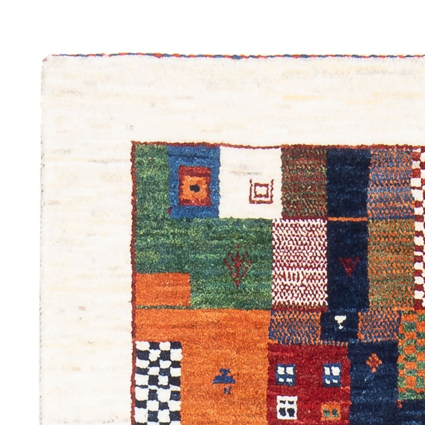 Loribaft Tappeto 126x83cm - Perserteppich Wollteppich