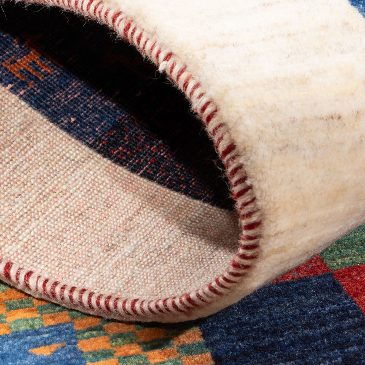 Tappeto Gabbeh - Loribaft Persero - 132 x 86 cm - multicolore