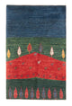 Loribaft Tappeto 131x81cm - Perserteppich Wollteppich