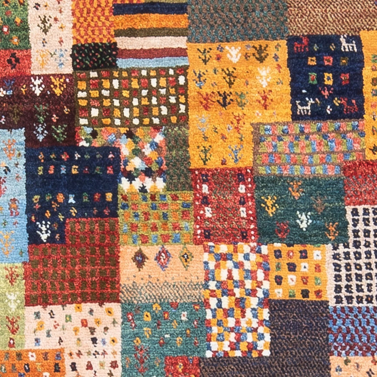 Tappeto Gabbeh - Loribaft Persero - 134 x 82 cm - multicolore