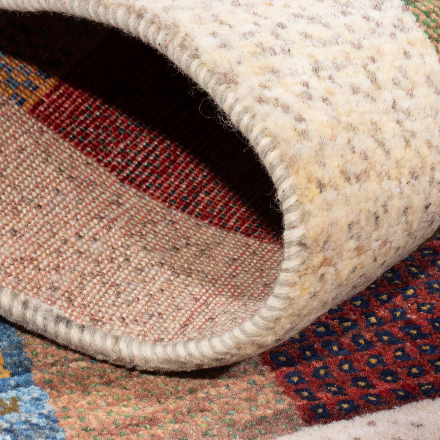Tappeto Gabbeh - Loribaft Persero - 134 x 82 cm - multicolore