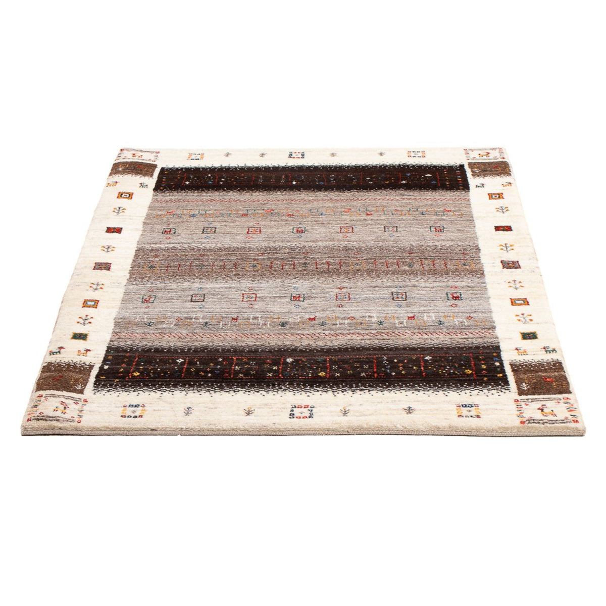 Tappeto Gabbeh - Loribaft Persero - 125 x 87 cm - multicolore